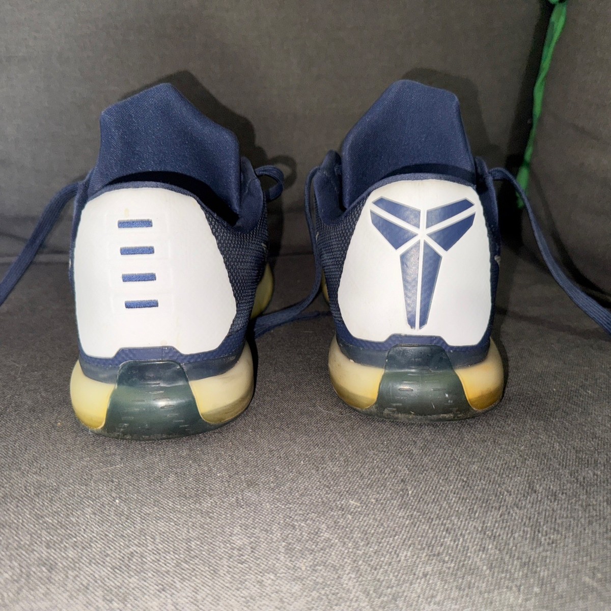 にこべー Nike Kobe TB Low Men Sz 14 Midnight Navy Silver Basketball Sneaker