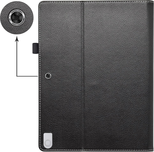 Funda desmontable Big para Latitude 7320, folio de cuero PU cubierta con soporte plegable para - Imagen 6 de 12