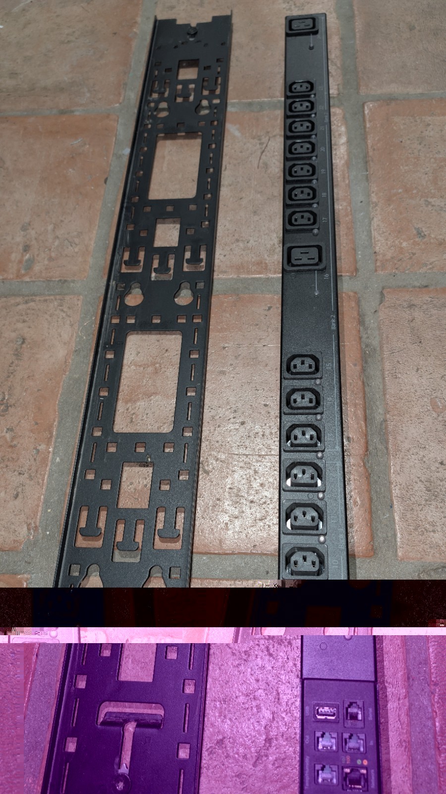APC AP8641 Rack PDU INCLUDING Mounting Bracket (Perfect Shape)