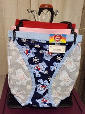 Care Bears Women's Bikini Panties 3 Pair Christmas M 8/10 Brand New w Tag