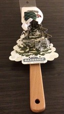 The BakeShop3 Piece Baking Set Christmas Tree Spatula Cookie Cutter New
