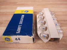 General Electric 44 GE Minature Lamp Light Bulb Pack of 10