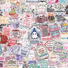 300 PCS Romance Book Stickers for Kindle, 1.4 to 2.8 inches, Multicolored