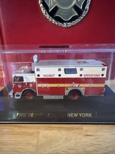 Code 3 FDNY Mack Hazmat Operations Truck Fire Equipment #12555