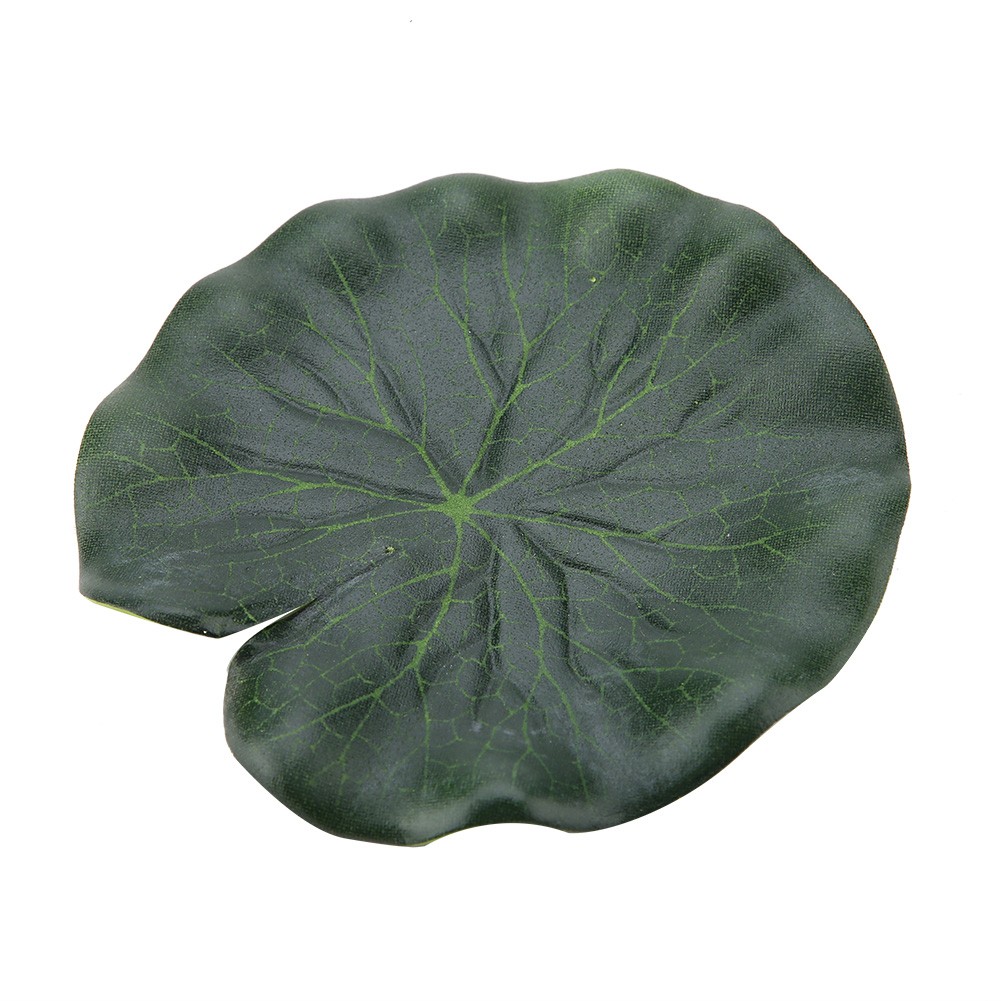 10Pcs Artificial Leaf Natural Floating Decor For Aquarium