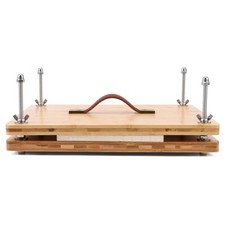 Large Bookbinding Press with Portable Handle, Wood Oversized 14.8 x 11.4 Inch...