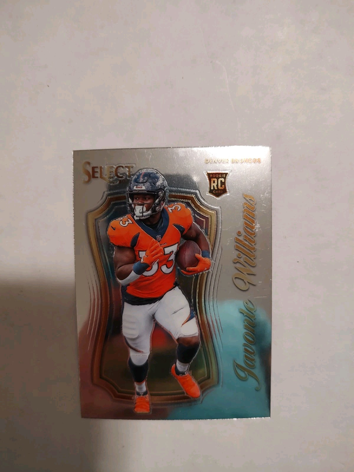 2021 Panini Select - Select Certified Rookies #SCR-24 Javonte Williams (RC)(02)