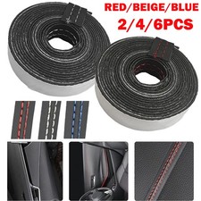 246x 2m Pu Leather Car Dashboard Decor Line Strip Sticker Trim Accessories New 246x 2m Pu Leather Car Dashboard Decor Line Strip Sticker Trim Accessories New