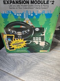 Vintage Coleco Vision Gaming Console Donkey Kong W Expansion Modules 1&2 In Boxs