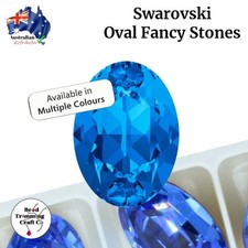 Swarovski 4140 - Oval Fancy Stone - 25 x 18mm - 1 piece per pack - Vintage