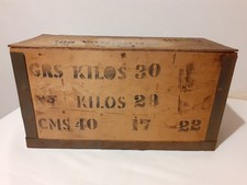 Cassetta portamunizioni in legno e metallo - Seconda Guerra Mondiale