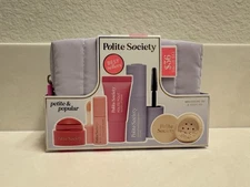 Polite Society Petite & Popular Mini Deluxe Try & Travel Kit Blush Mascaras Lip