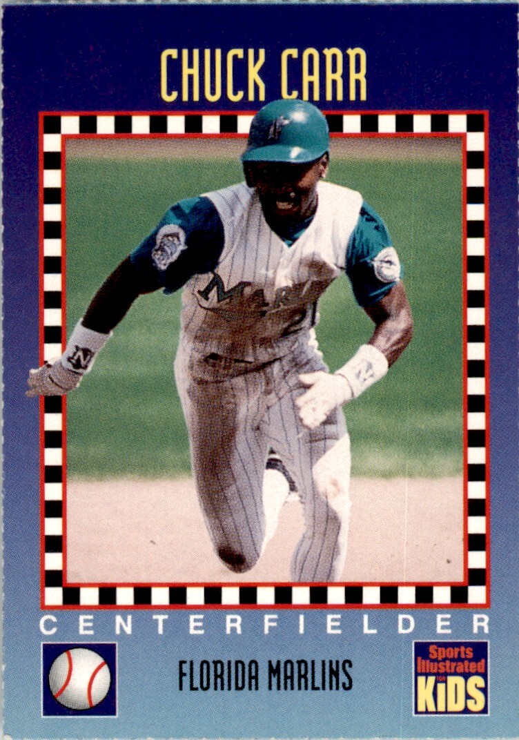 1994 Sports Illustrated for Kids #266 Chuck Carr Florida Marlins