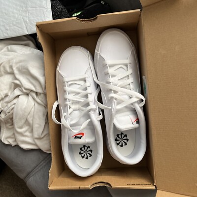 Size 10 - Nike Court Legacy Canvas White - CW6539-100 | eBay