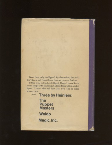 Heinlein, Robert A.: Three by Heinlein ** Hugo Winner ** HB/DJ 1st BCE - G45 - Picture 2 of 5