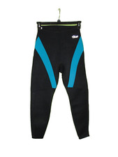 Hevto Wetsuit Pants Womens XS Black Blue Neoprene Dive Surf Swim NWOT