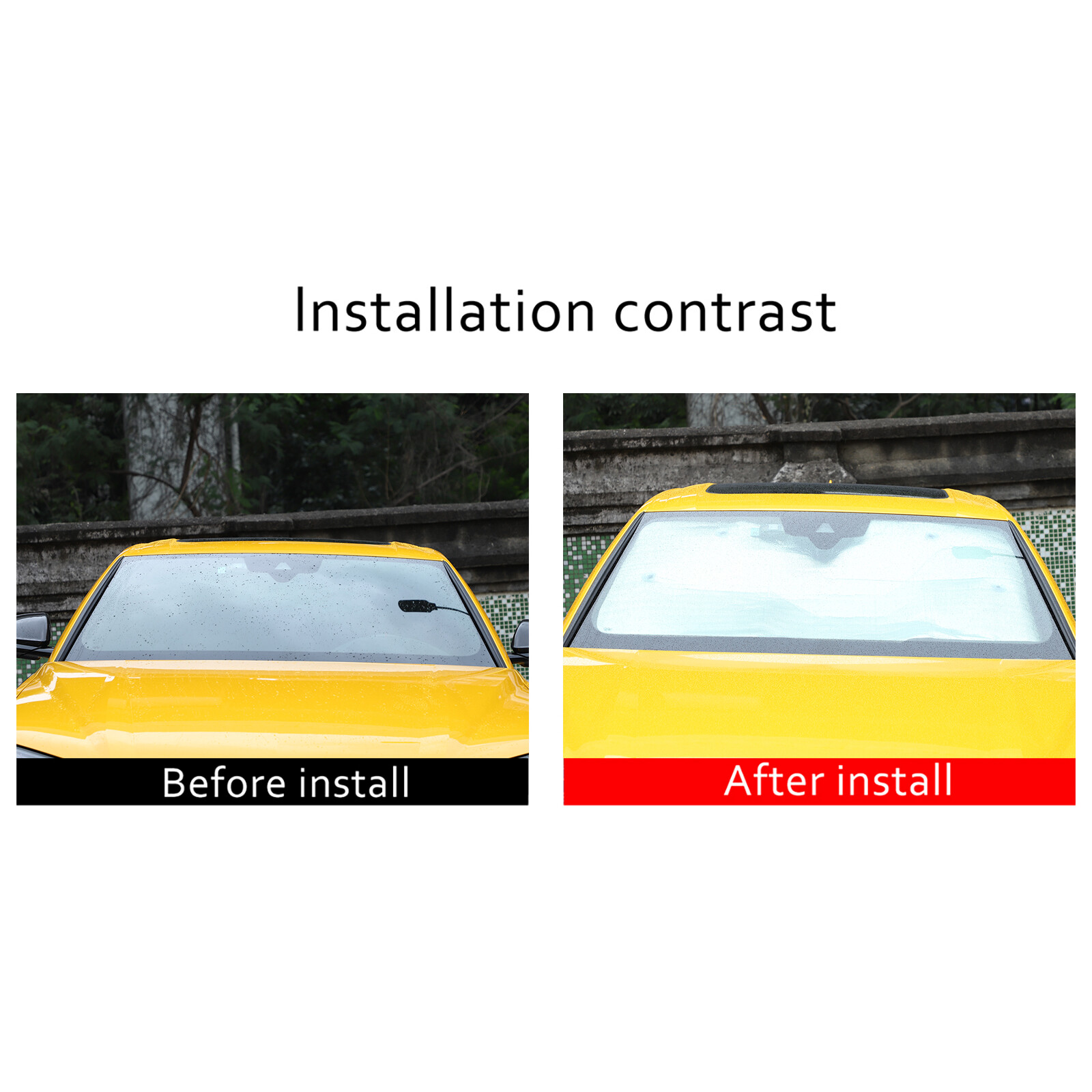 8PCS Window Sunshade Visors Full Set UV Block Cover Fit Lamborghini URUS 18-23