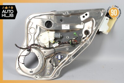 08-16 Mercedes W212 E350 C63 AMG E400 Rear Right Side Door Window Regulator OEM