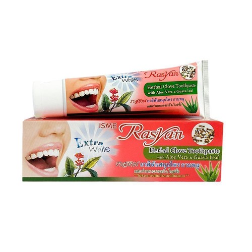 ISME Rasyan Herbal Clove Toothpaste - Antibacterial, B1X0 n 6O Whitening X WCK - Bild 5 von 14