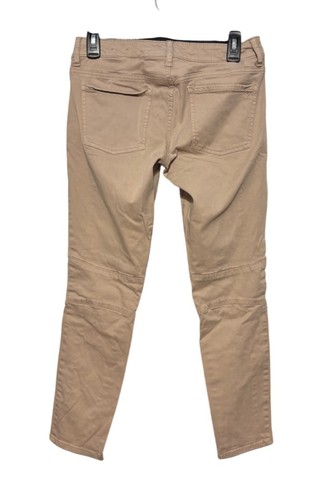 American Eagle Outfitters Slim Fit Beige Jeggings Hose Reißverschlusstaschen Größe 4 - Bild 3 von 9
