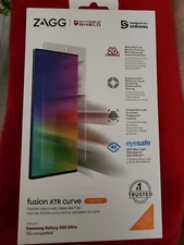 ZAGG InvisibleShield Fusion XTR Curve Screen Protector for Galaxy S22 Ultra