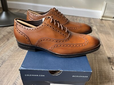 Leather brogue wingtip Oxfords size 13 men\'s NWB Amazon.com | Hawkwell Men main image 4