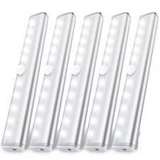 LED Motion Sensor Lights 10 LED Closet Batter...