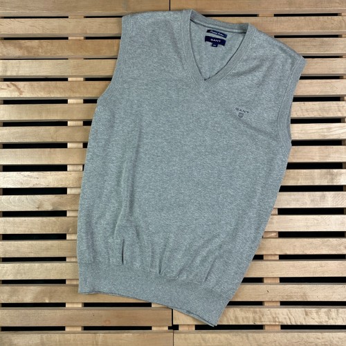Mens Vest Jumper Gant Premium Cotton 
