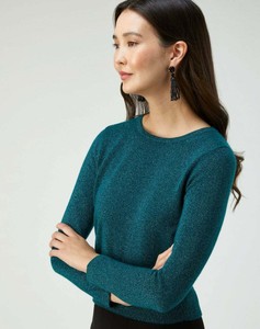 green sparkle sweater