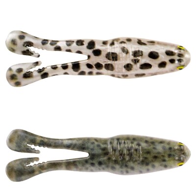 Berkley Powerbait Buzz'n Speed Toad 4.2   2 Pack Bull Frog & Snow Leoprd