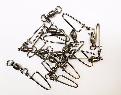 Offshore Tackle Coastlock Snap Ball Bearing Swivels Size #4 100lb Test - 20Pk