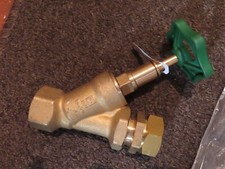 Seppelfricke Freistromventil  mit WZ-Verschraubung DN 25 IG Rp 1"