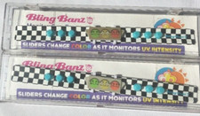 Bling Banz Sliders UV Exposure/Intensity Monitor Changes Color NEW Waterproof