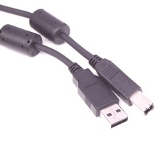 USB A to B Device Cable Cords for Dell Laptop HP Computer Canon PC to Printer