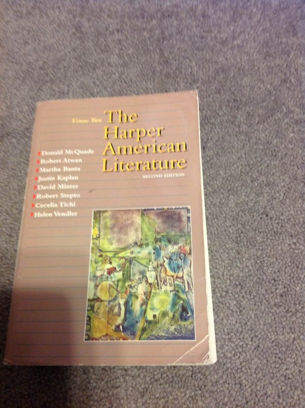 The Harper American Literature by Robert Atwan, David Minter, Donald A. McQuade,