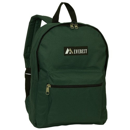Classic Basic Small Student Backpack Bag Black Red Blue White Camo Pink Khaki - 第 26/27 張圖片