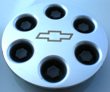 Set Of 4 OEM Wheel Center Caps For 1999-2000 Chevrolet Tahoe (GM Part #15045497) 2 thumbnail image