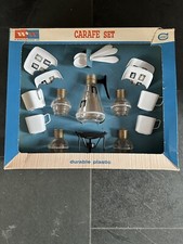 Vintage Worcesterware Plastic Child  s Carafe Set NOS MCM