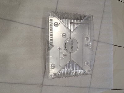 CRYSTAL LIMITED  EDITION TOP COVER FOR ORIGINAL XBOX, EXCELENT CONDITION.DETAILS