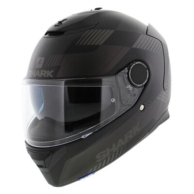 Shark Helmet Spartan 1.2 Strad Matt Black Anthracite Silver Grey