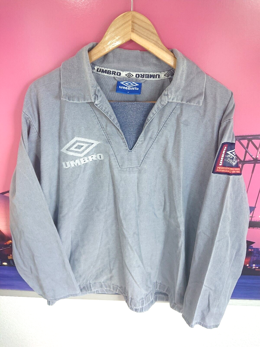 Vintage Umbro Training Drill Top | Oasis Liam Gallagher 90's