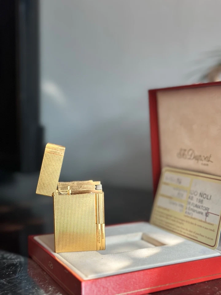 accendino dupont oro  1996 - Immagine 2 di 4