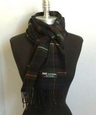 Echarpe vert/bleu marine/rouge homme plaid 100% CAC HEMIRE d' ECOSSE top qualité