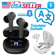 Translator Earbuds 144 Languages Real Time Online Offline Translation Earphones