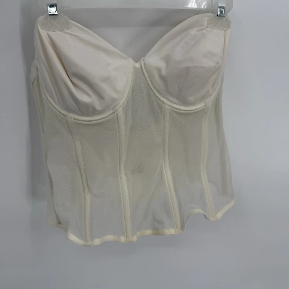 Wacoal 紧身胸衣文胸女式 40C 风格 85014 长线无肩带紧身胸衣 — 第 3/4 张图片