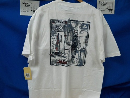 Hobie Adventure Shirt, White, XL - Picture 3 of 4