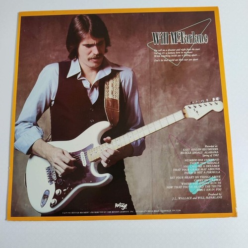 Will McFarlane - Right From The Start (LP) USA 1982 EX/NM w inner - Picture 2 of 4