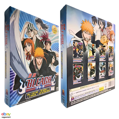 Bleach Anime Dvd Episodes 1-366 Complete TV Series Live Action