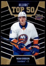 2019-20 Upper Deck Allure #T50-29 Noah Dobson Top 50