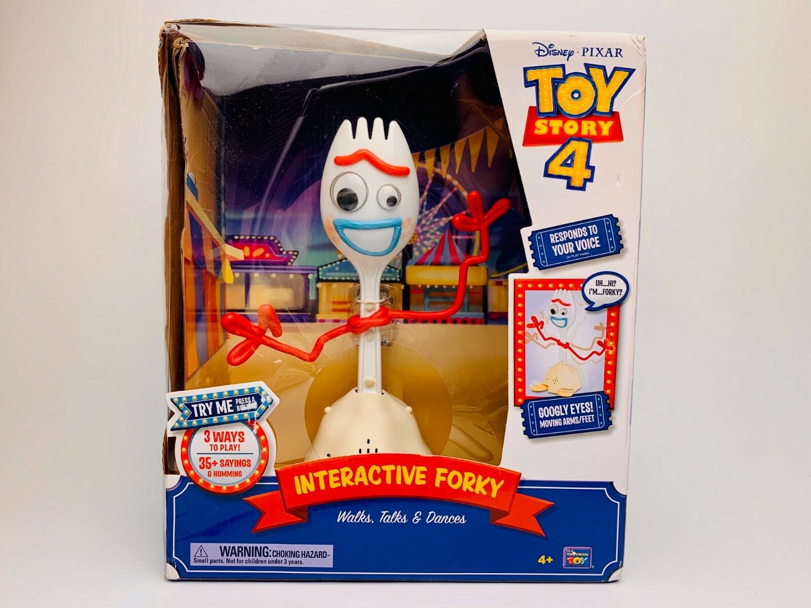 forky and woody walking